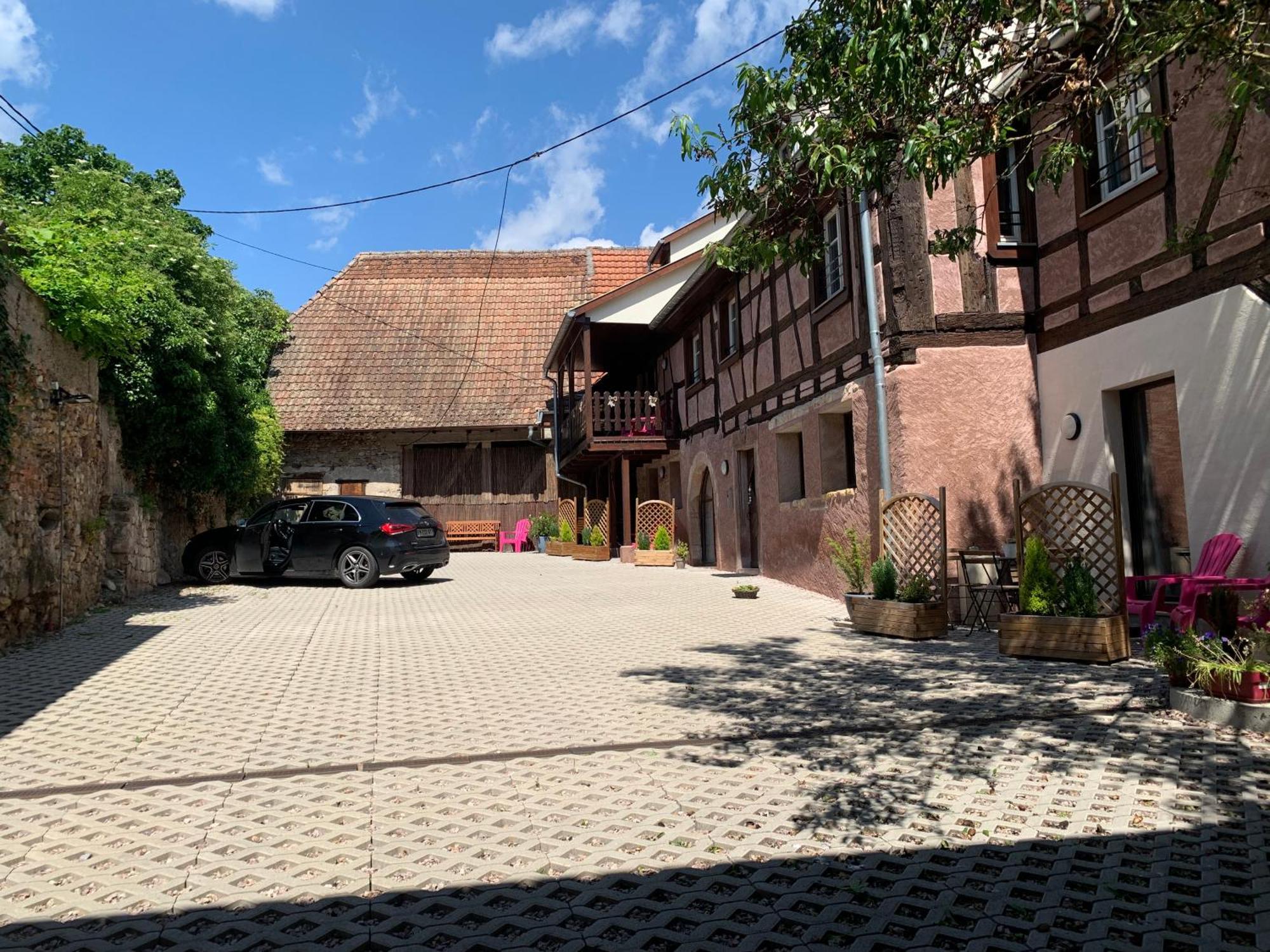 Le Clocher " Sous Les Combles" Parking Gratuit Beblenheim Exterior photo